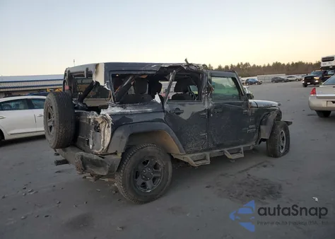 2018 Jeep Wrangler Unlimited Sport z USA, uszkodzony, nr VIN 1C4BJWDG6JL898068